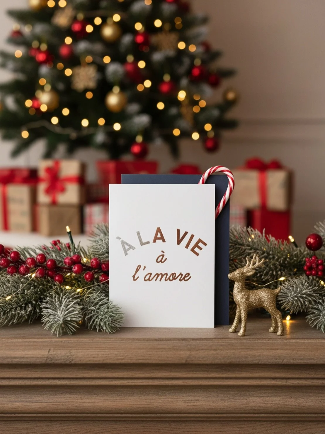 Pensez &agrave; nos jolies cartes dor&eacute;es &agrave; chaud ✨ fabriqu&eacute;es dans des petits ateliers &agrave; Paris.
L&rsquo;attention parfaite pour accompagner vos cadeaux de No&euml;l 🎄ou pour envoyer vos plus jolis v&oelig;ux 💌
 
Pens&eac
