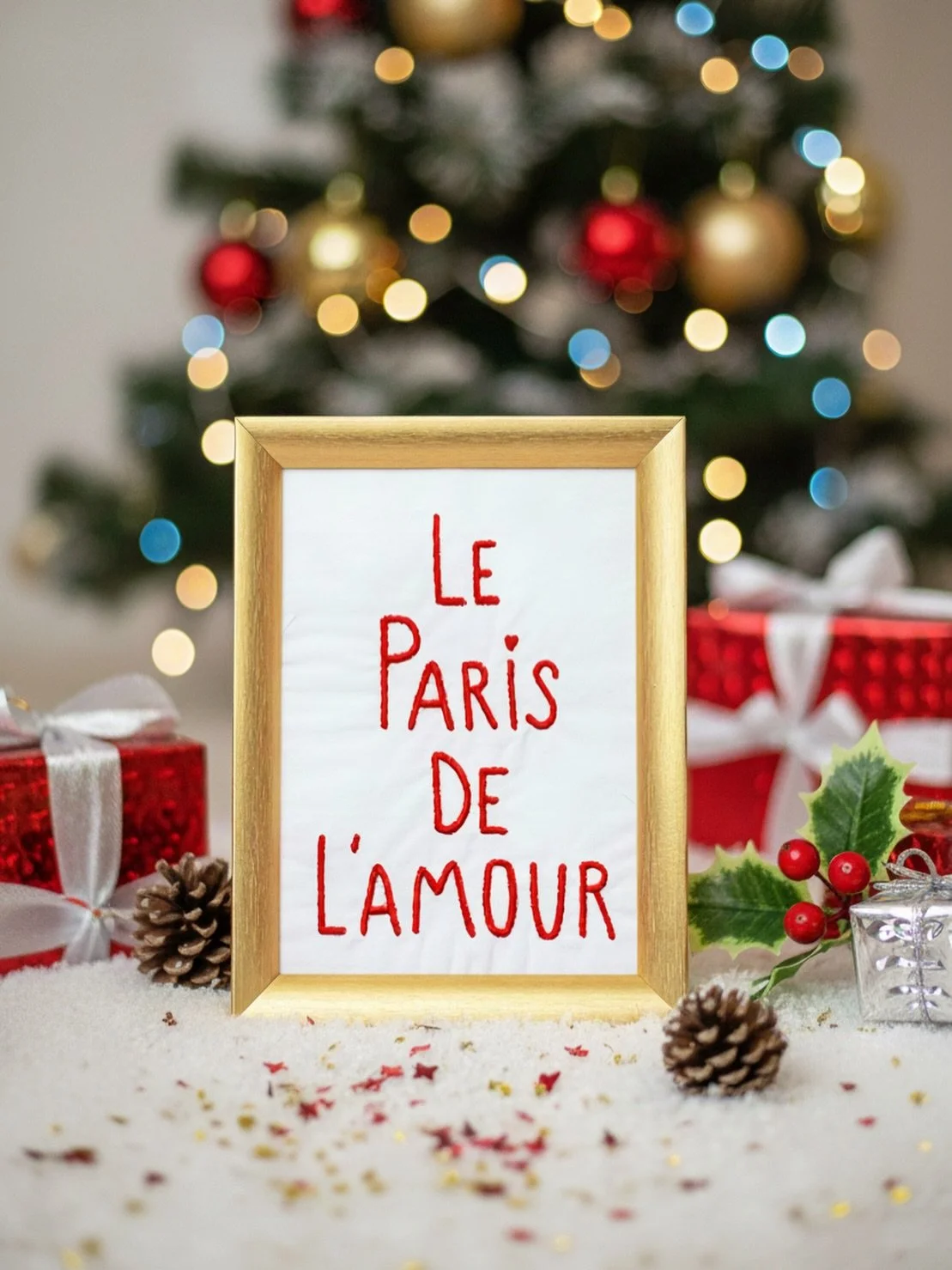 💫L&rsquo;id&eacute;e cadeau du jour, Made in France, &agrave; seulement 20 &euro; ! 
Le cadre Paris &hearts;️est une id&eacute;e cadeau originale. C&rsquo;est un pr&eacute;sent po&eacute;tique, de caract&egrave;re tr&egrave;s raffin&eacute;. 
Ce cad