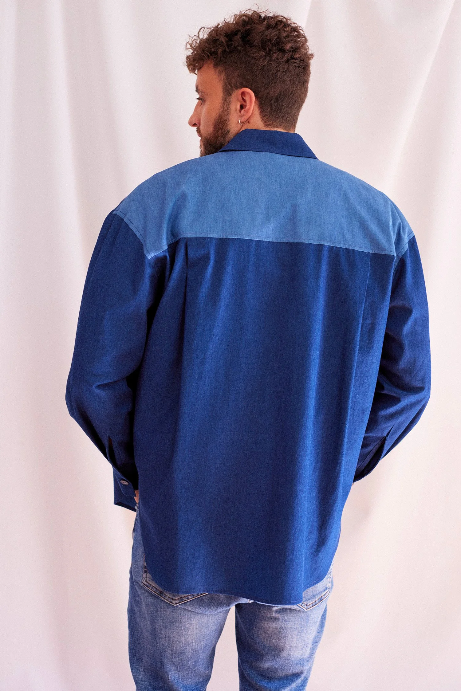 CHEMISE BICHROMIE COTON HOMME.jpg