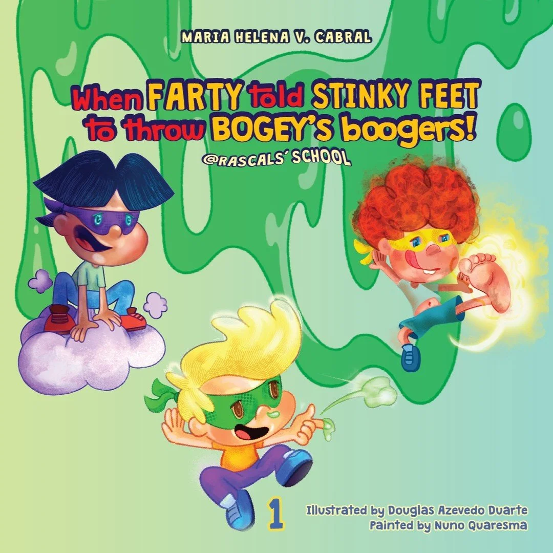 The Adventures of Farty, Stinky Feet and Bogey! Available book and e-book! 👏👏@hccreative.eu @amazon #KidsBooks #ChildrensBooks #BedtimeStories #FunnyKidsBooks👣🙊🔥