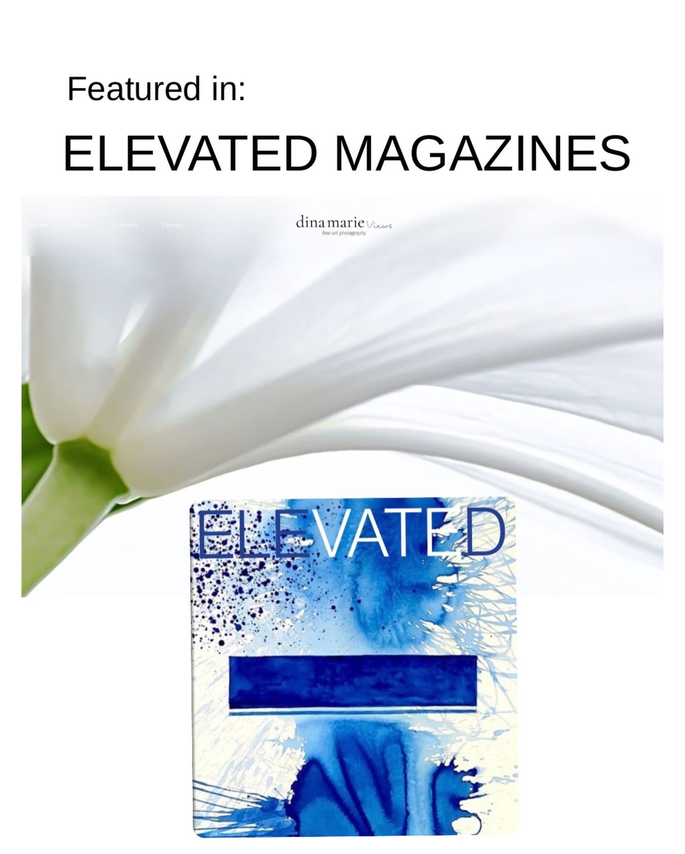Some things take time.
Grateful to see my work in Elevated.

#ElevatedMagazines
#PublishedPhotographer
#LuxuryLifestyleMagazine
#FineArtPhotography
#ArtInInteriors