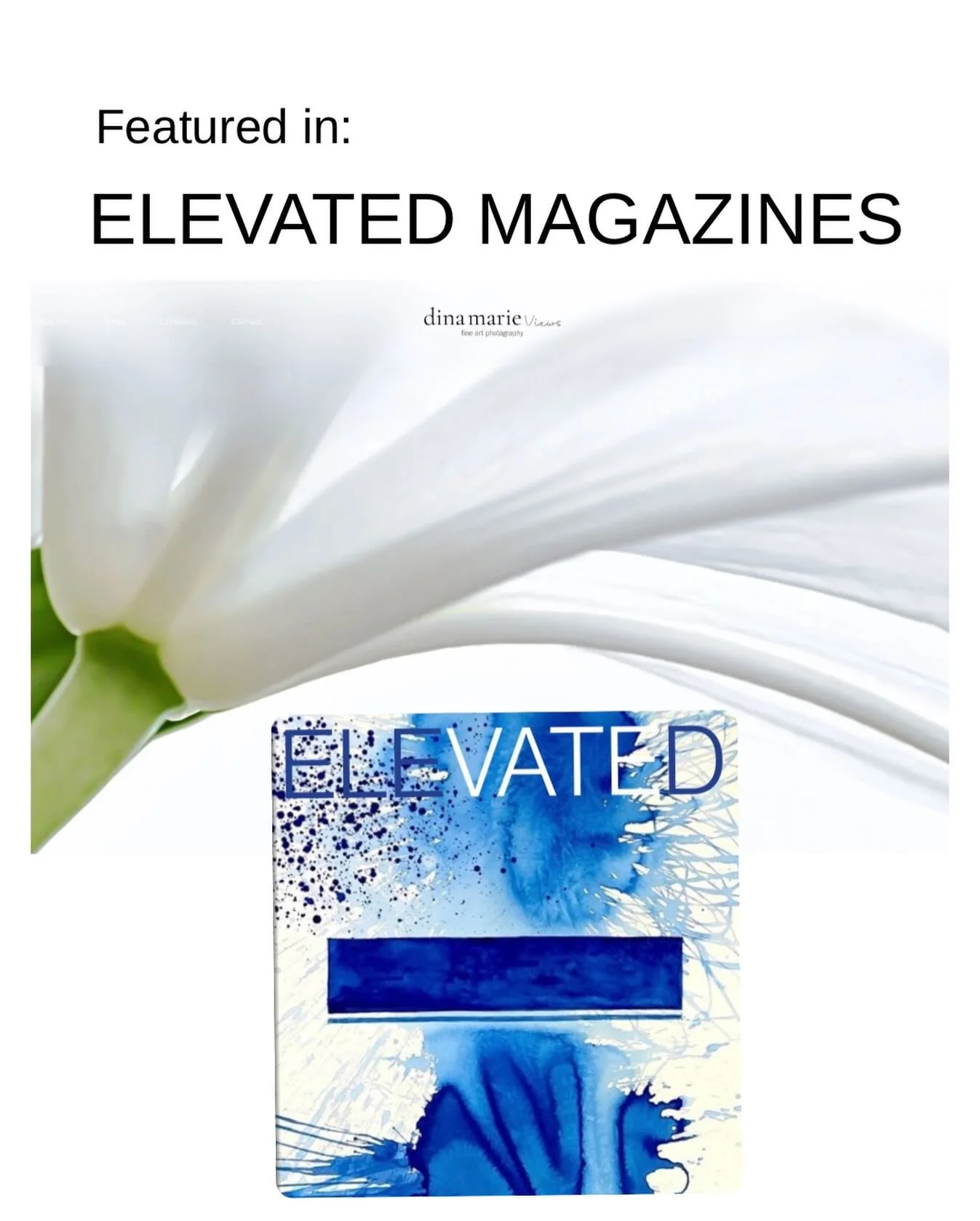 Some things take time.
Grateful to see my work in Elevated.

#ElevatedMagazines
#PublishedPhotographer
#LuxuryLifestyleMagazine
#FineArtPhotography
#ArtInInteriors