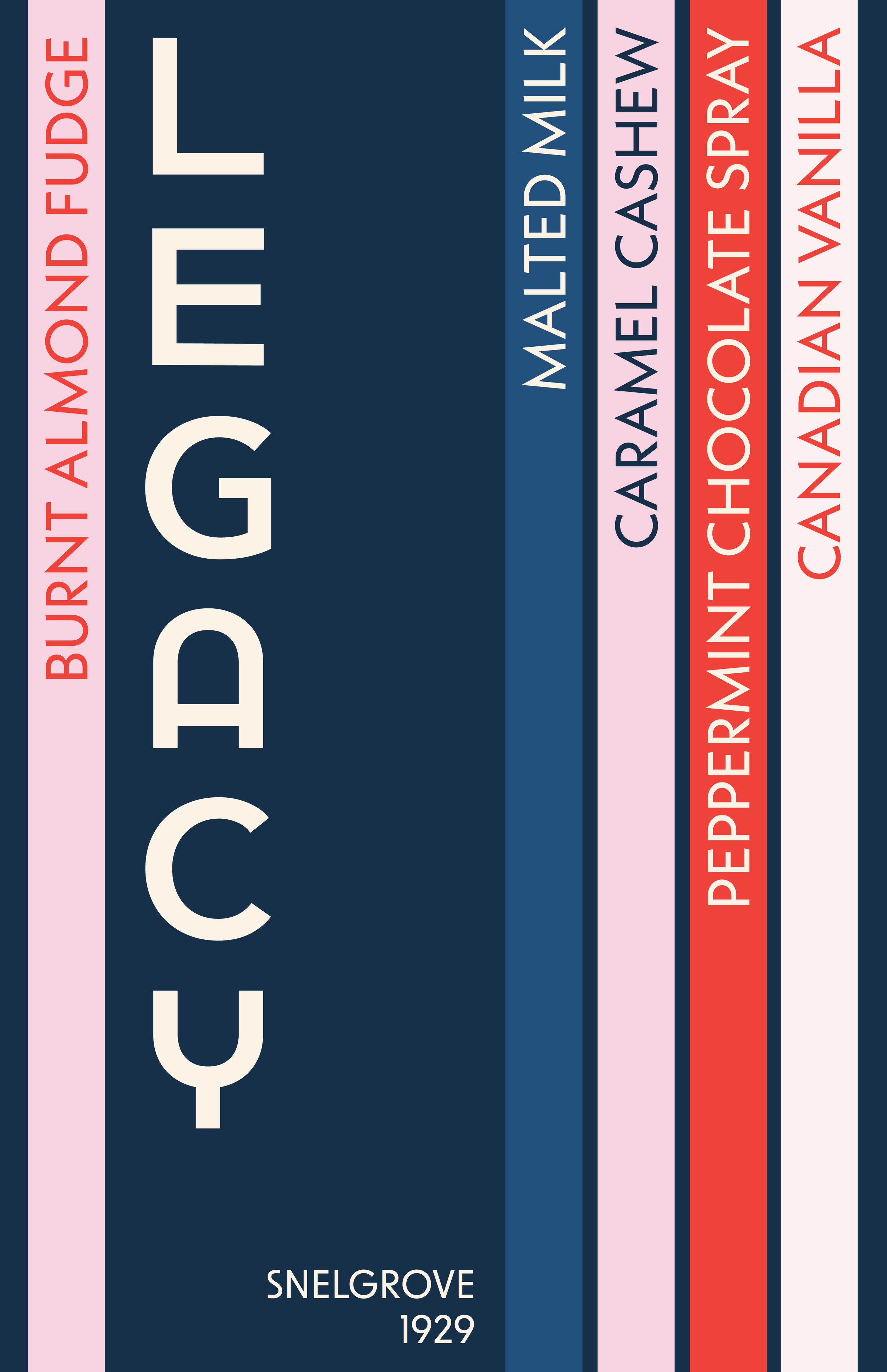 Bauhaus Inspired Poster: Legacy Flavors