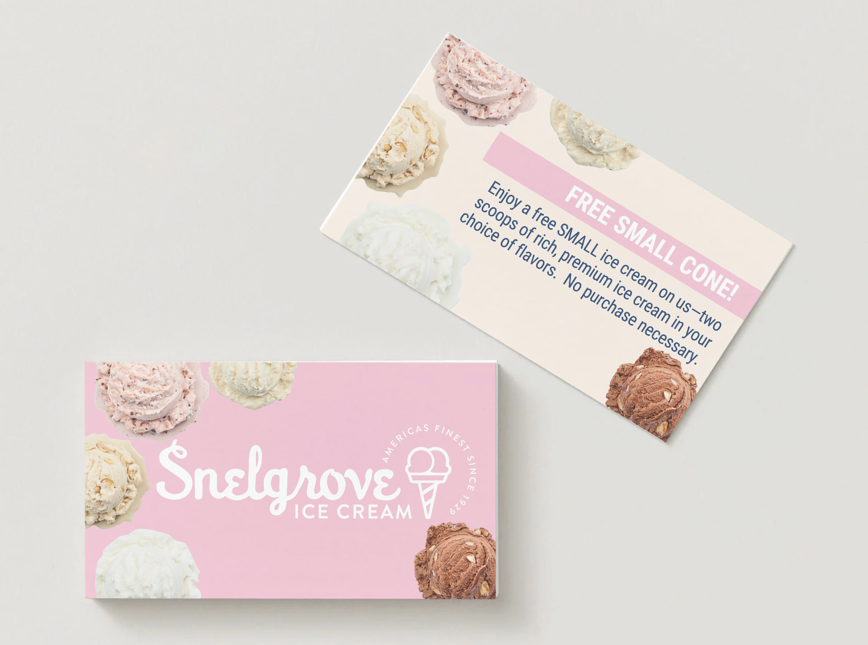 Free Ice cream Card