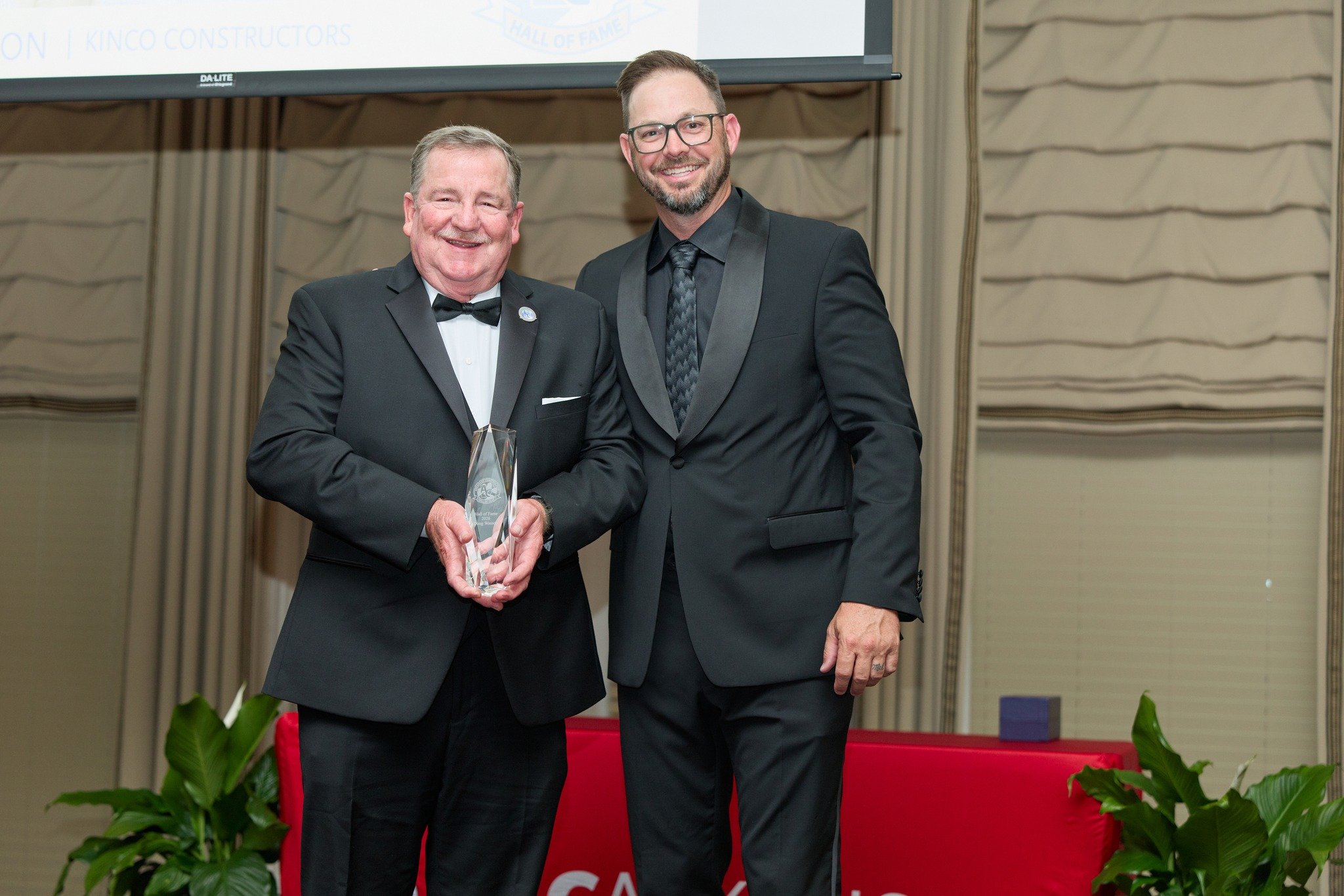 Doug wasson Inducted into the Arkansas Construction hall of Fame