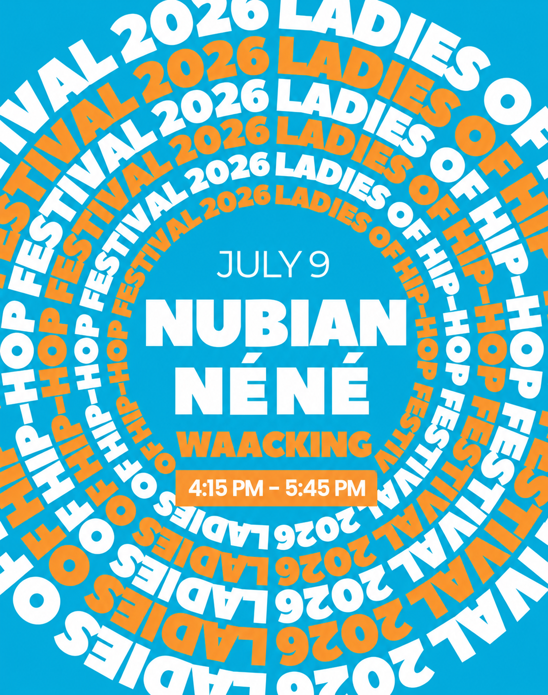 7/9 NUBIAN NENE | WAACKING | 4:15PM - 5:45PM