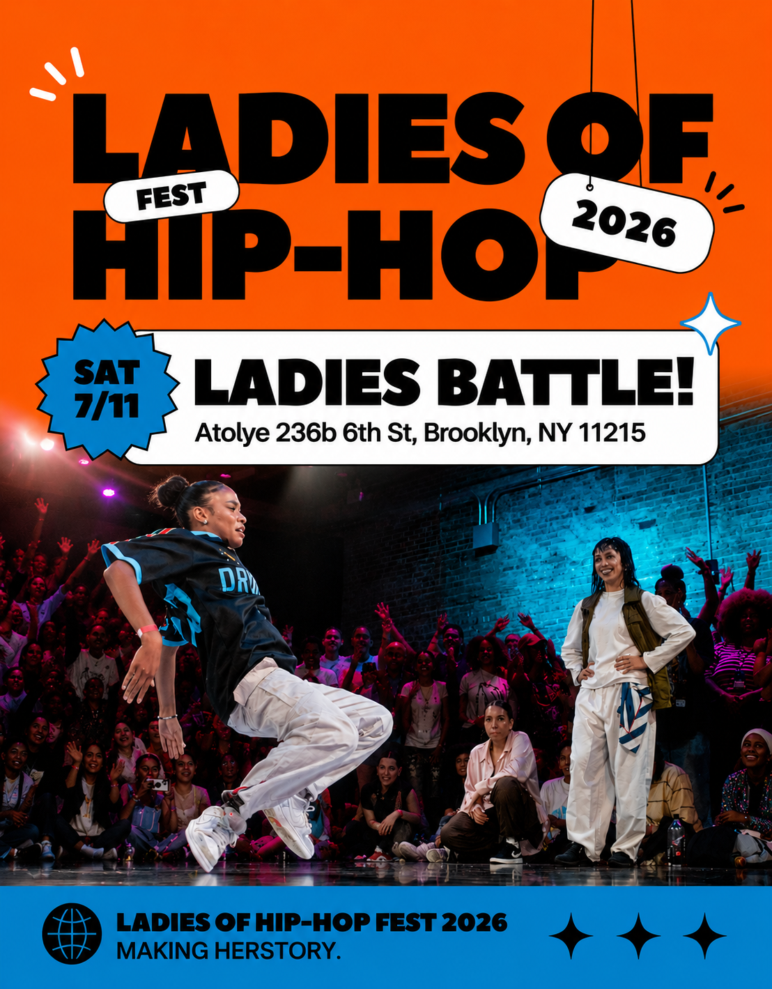 7/11 LADIES BATTLE! SPECTATOR (only)