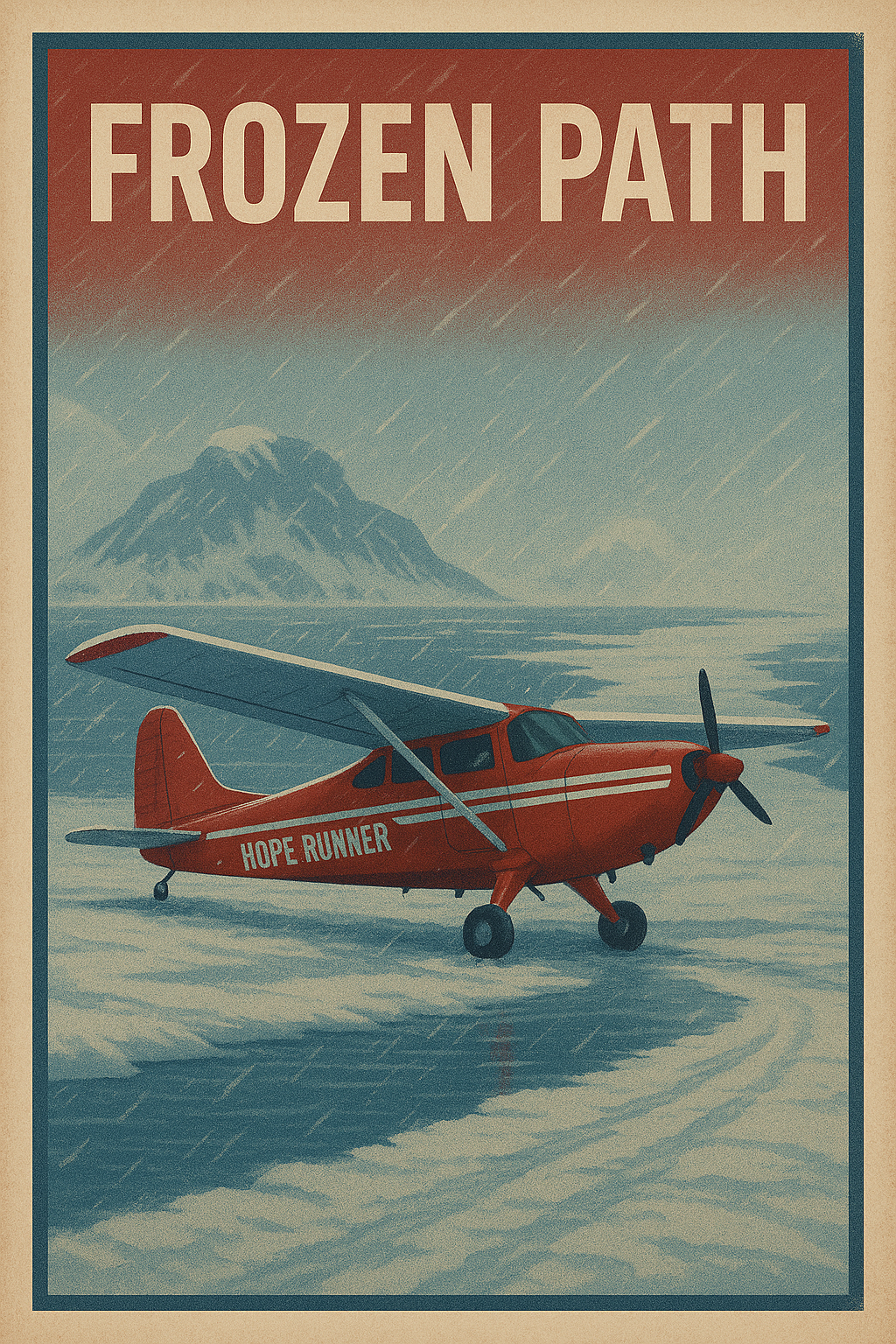 The Frozen Path Postcard