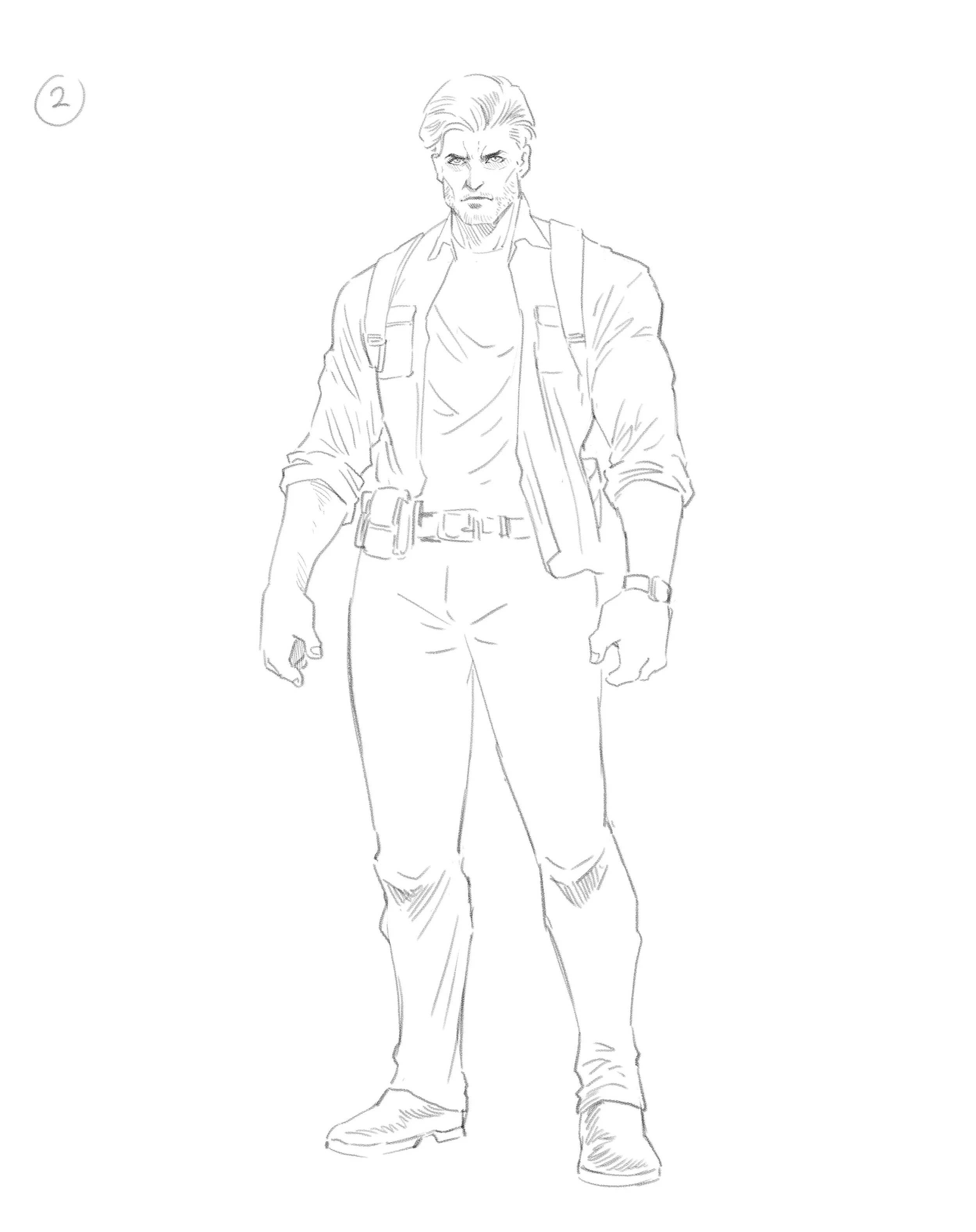 Original Dean Concept Art