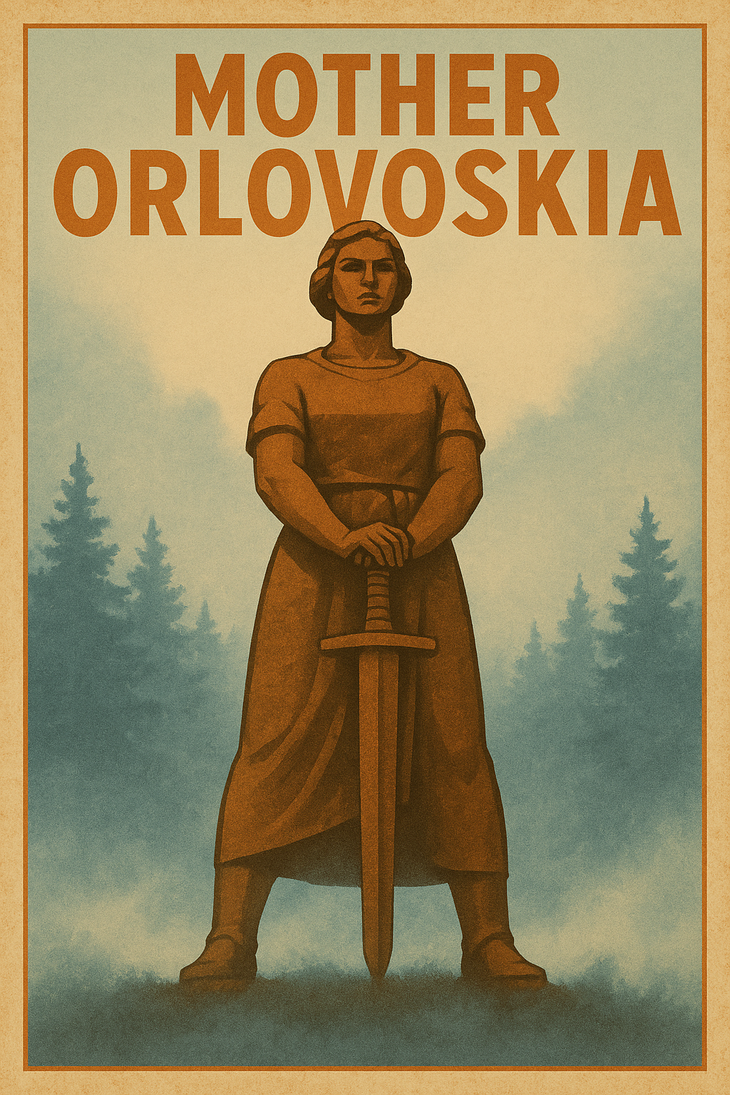 The Mother Orlovoskia Postcard