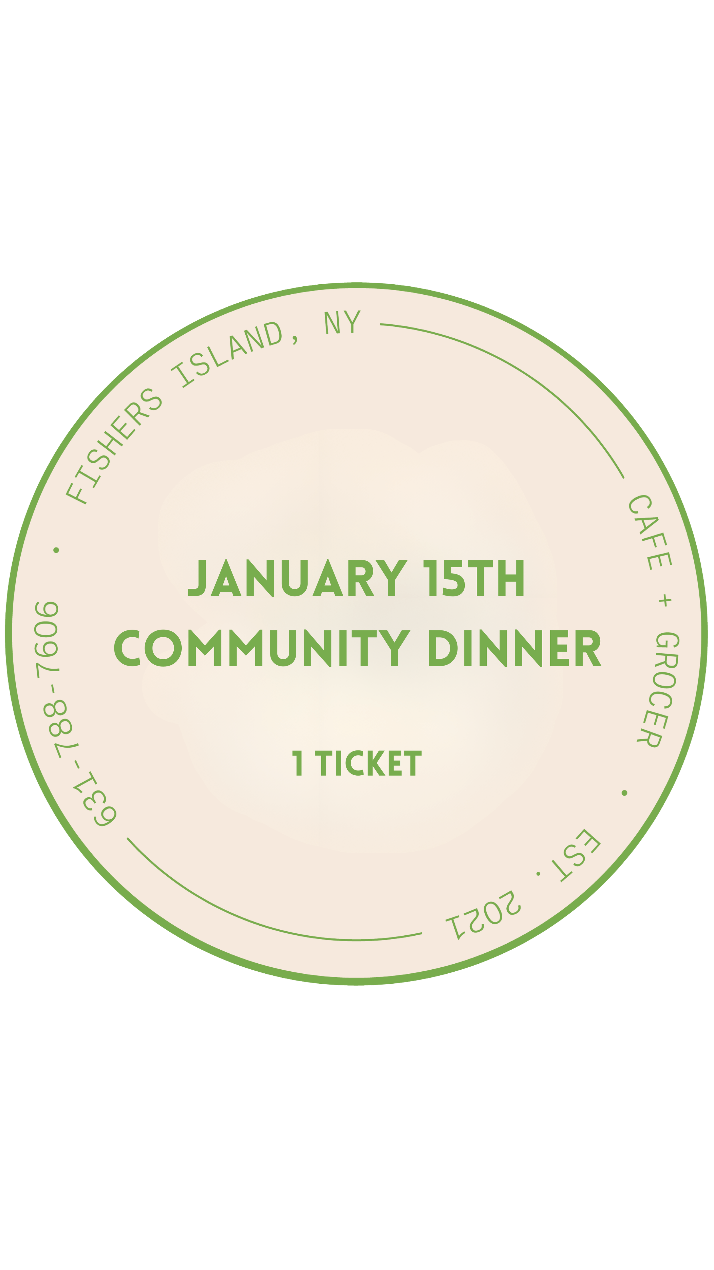 January 15th Community Dinner