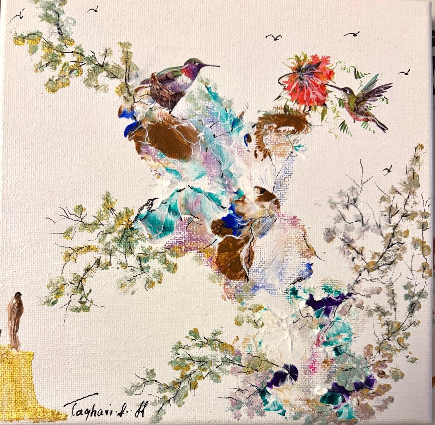 دنیا بدون معنویت خسته کننده است ، چه درداشتن وچه در نداشتن
#Dr_Hamid_Taghavi #artandsprituality#art#iranianartist#spritualityfranceartist