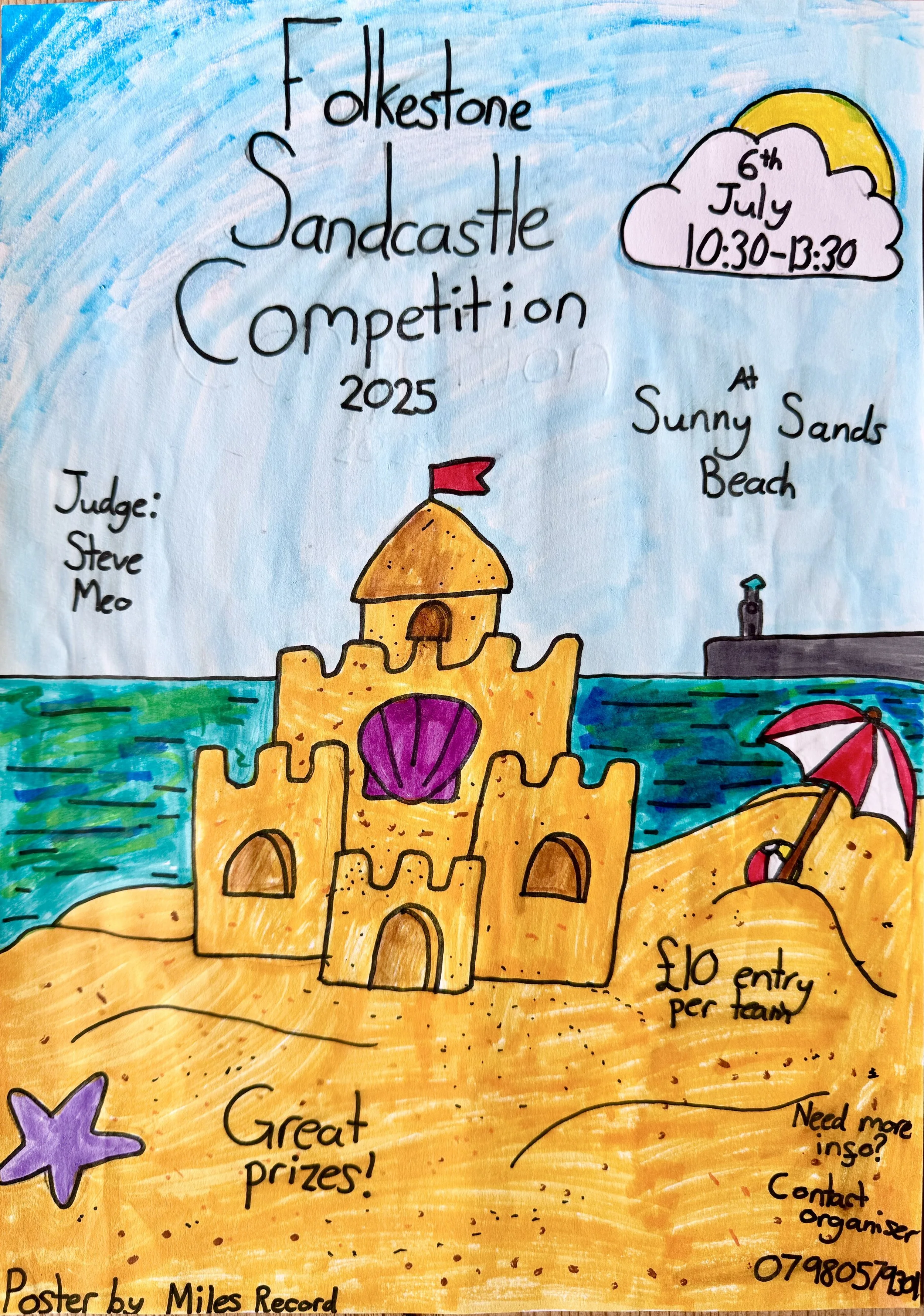Folkestone Sandcastle Competition