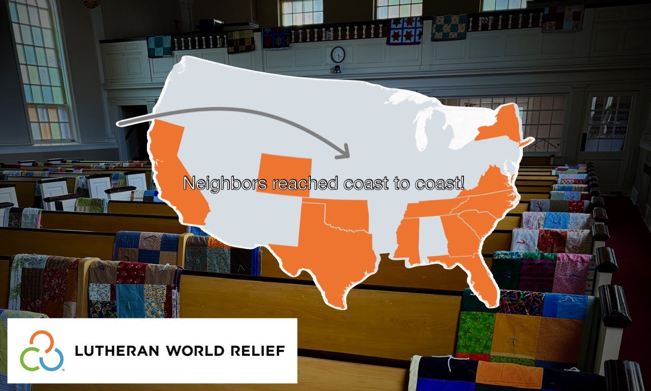 Lutheran World Relief — Quilts and Kits Update