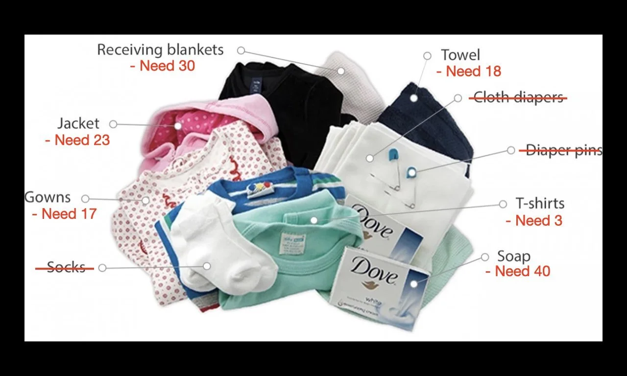 Lutheran World Relief Baby Care Kits