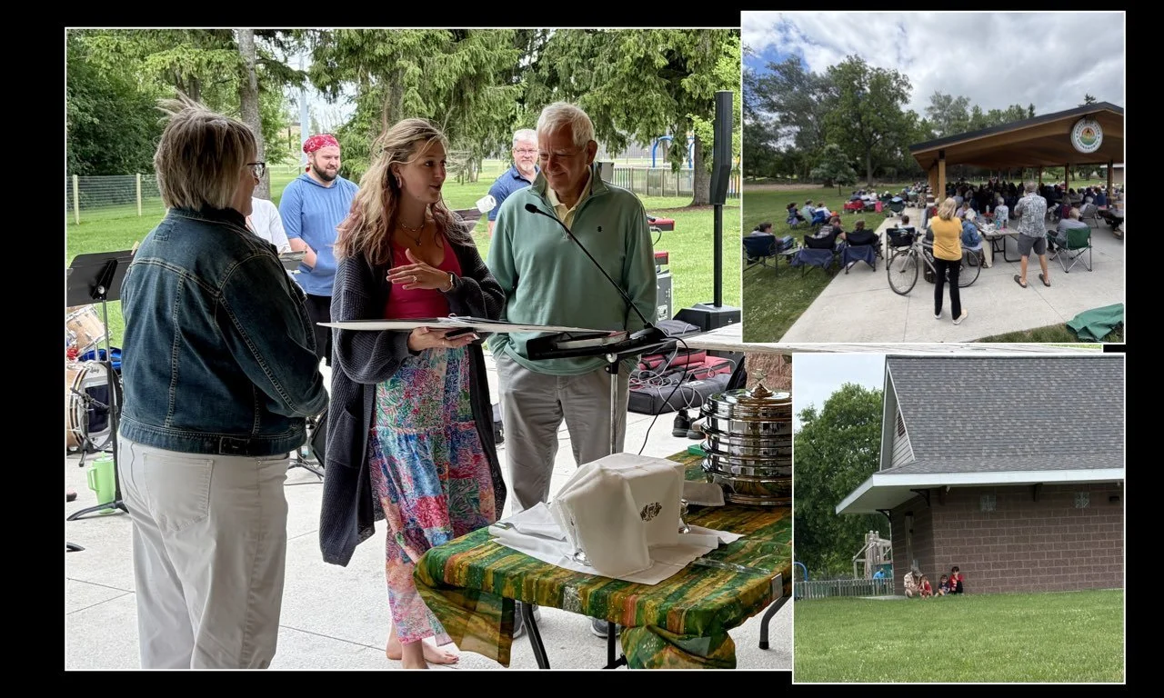 Worship at Roosevelt Park — Thank You, Pastor Gary!