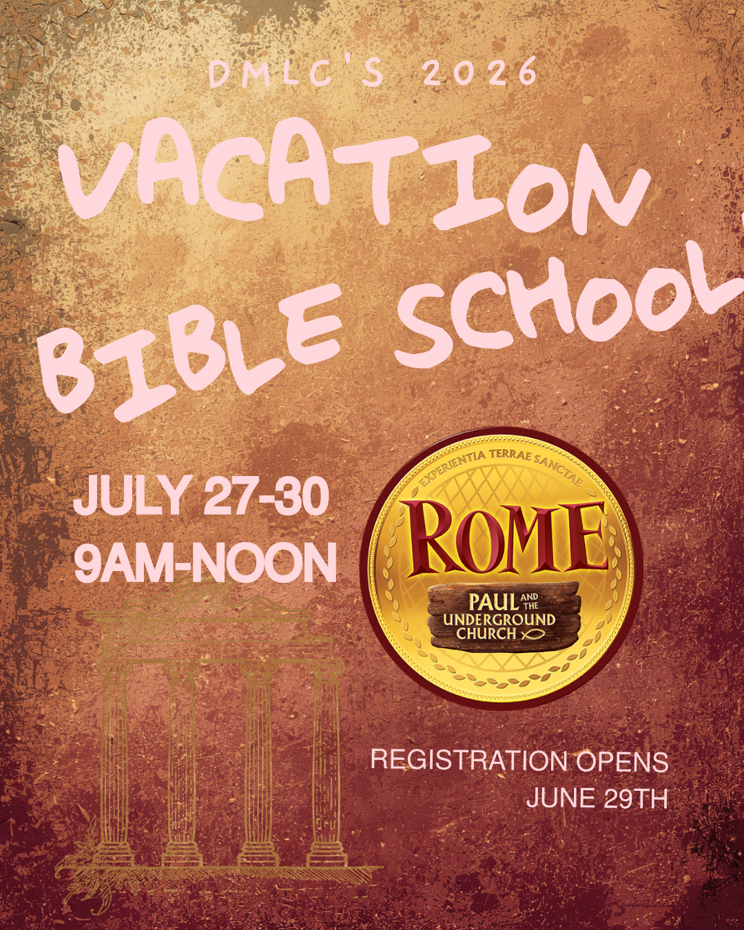 Rome VBS 2026 Announcement.png