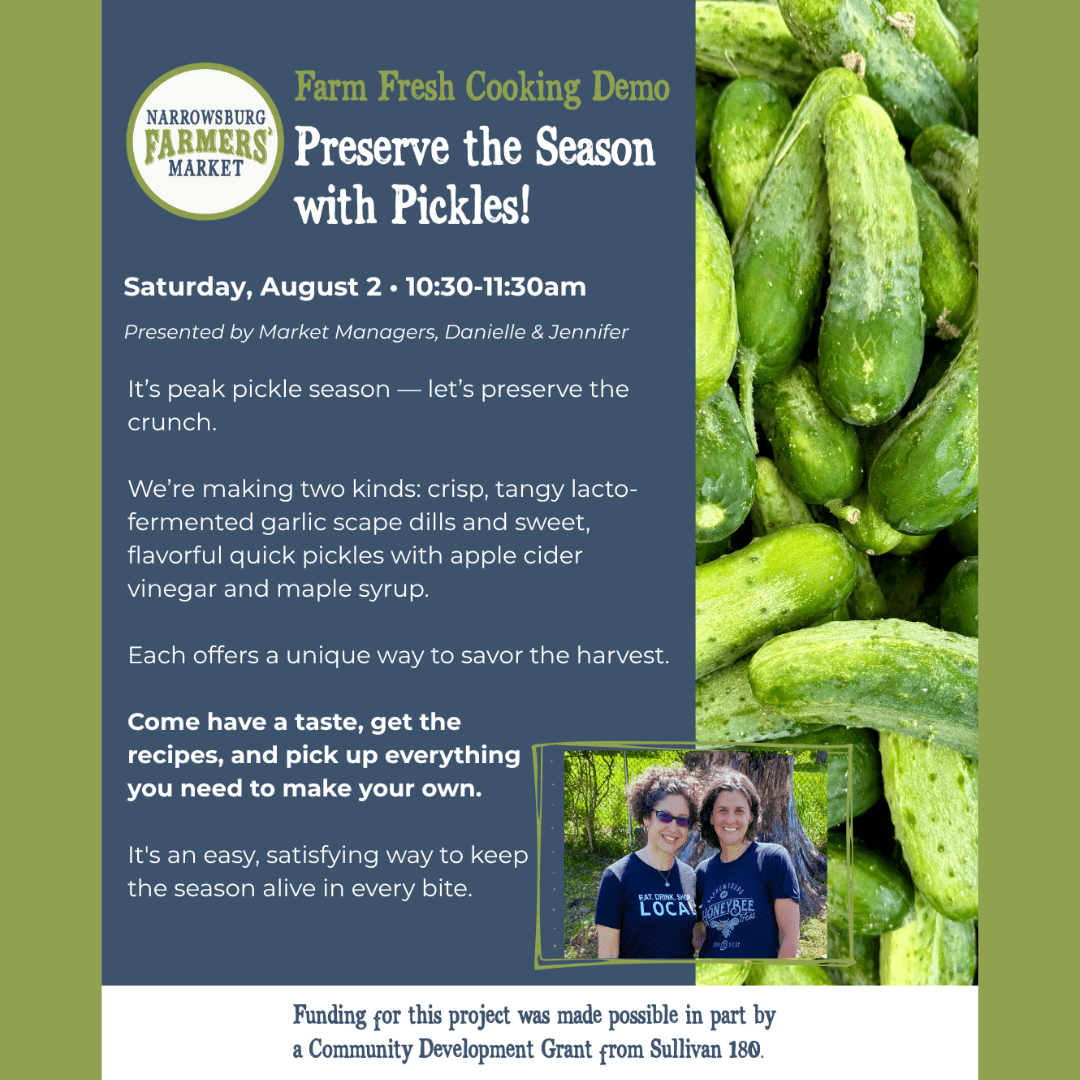 Preserve the Season with Pickles!