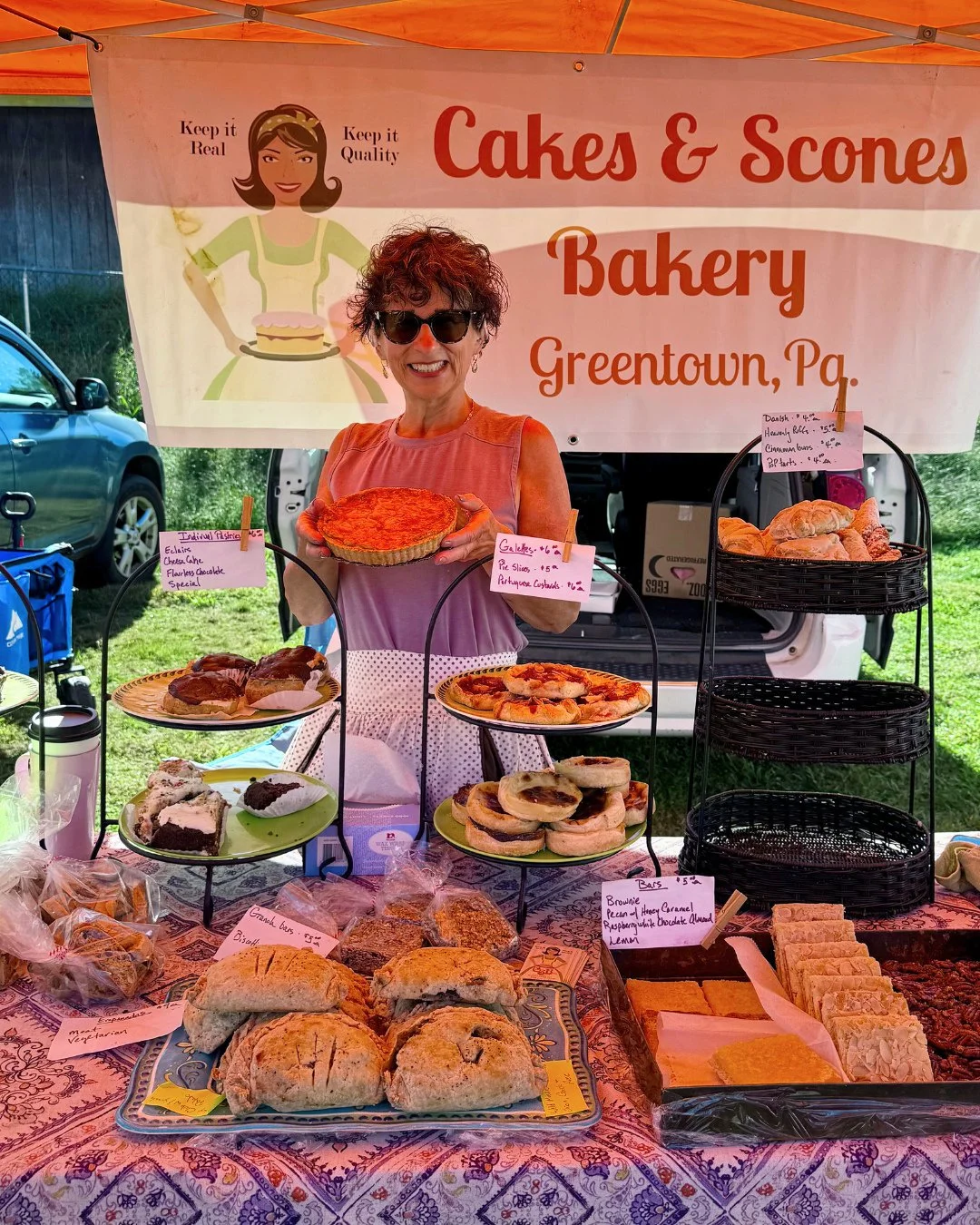 Meet Tere &mdash; owner and baker of Cakes &amp; Scones Bakery 💛⁠
⁠
We asked Tere where her love of food comes from &mdash; here&rsquo;s what she shared:⁠
⁠
&quot;I&rsquo;ve been in the kitchen since I was a small child. My mother and I would bake a