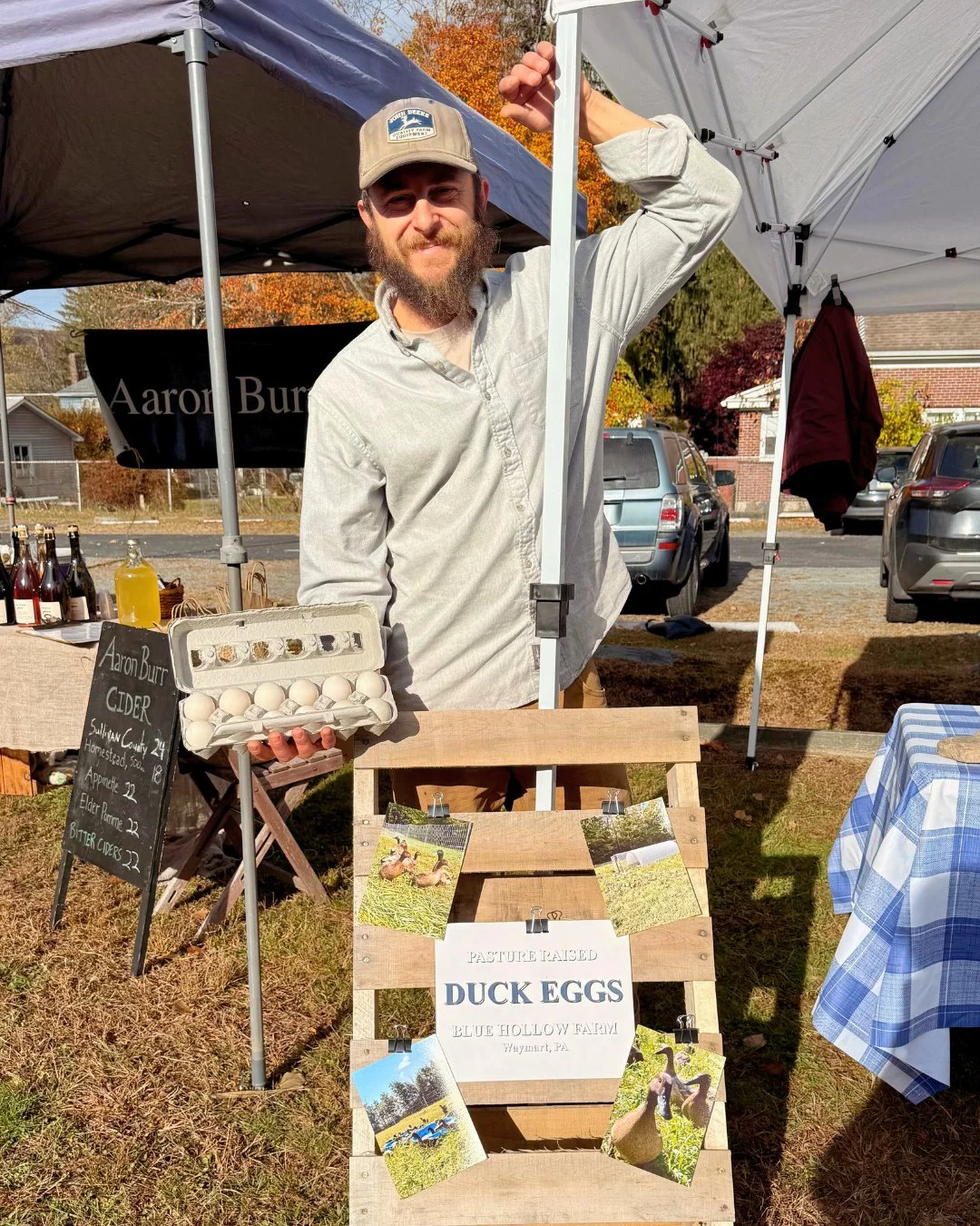 🥧 Thanksgiving Pie (and Duck Eggs!) from @Farm.BlueHollow + Cakes &amp; Scones Bakery⁠
⁠
This year, we get to share something extra special &mdash; a delicious collaboration between Blue Hollow Farm and Cakes &amp; Scones Bakery.⁠
⁠
Imagine&hellip;⁠