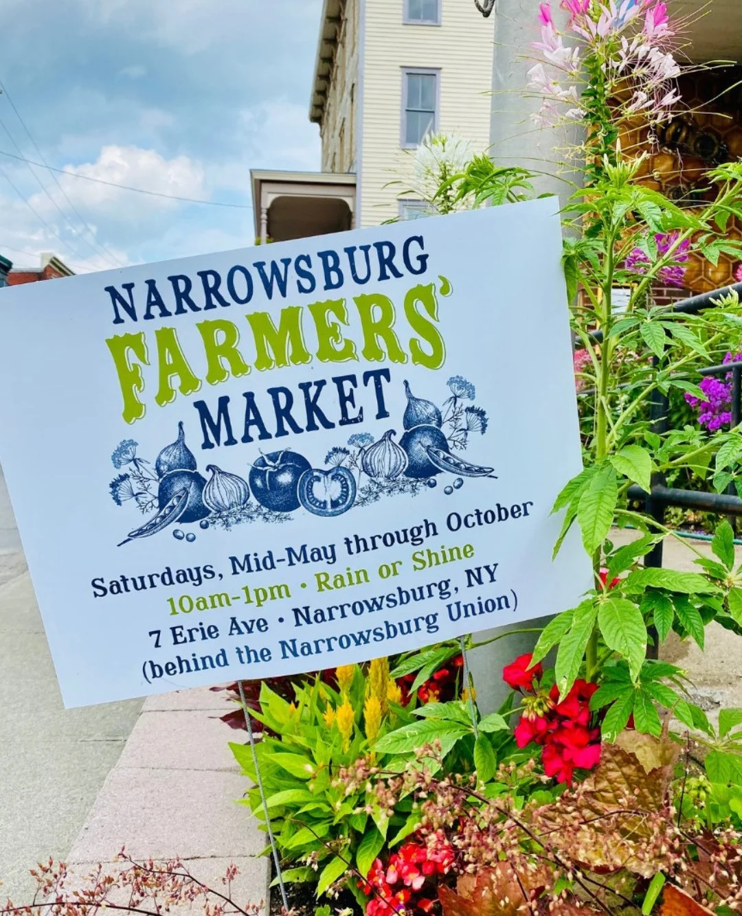 See y'all today at the Narrowsburg Farmers' Market! ⁠☔ Rain or shine⁠
⁠
🗓 Saturday, May 23⁠
⏰ 10am&ndash;1pm⁠
📍 Behind the Narrowsburg Union, 7 Erie Ave, Narrowsburg, NY⁠
⁠
Come say hi, shop with heart, and help us celebrate the people who nourish 