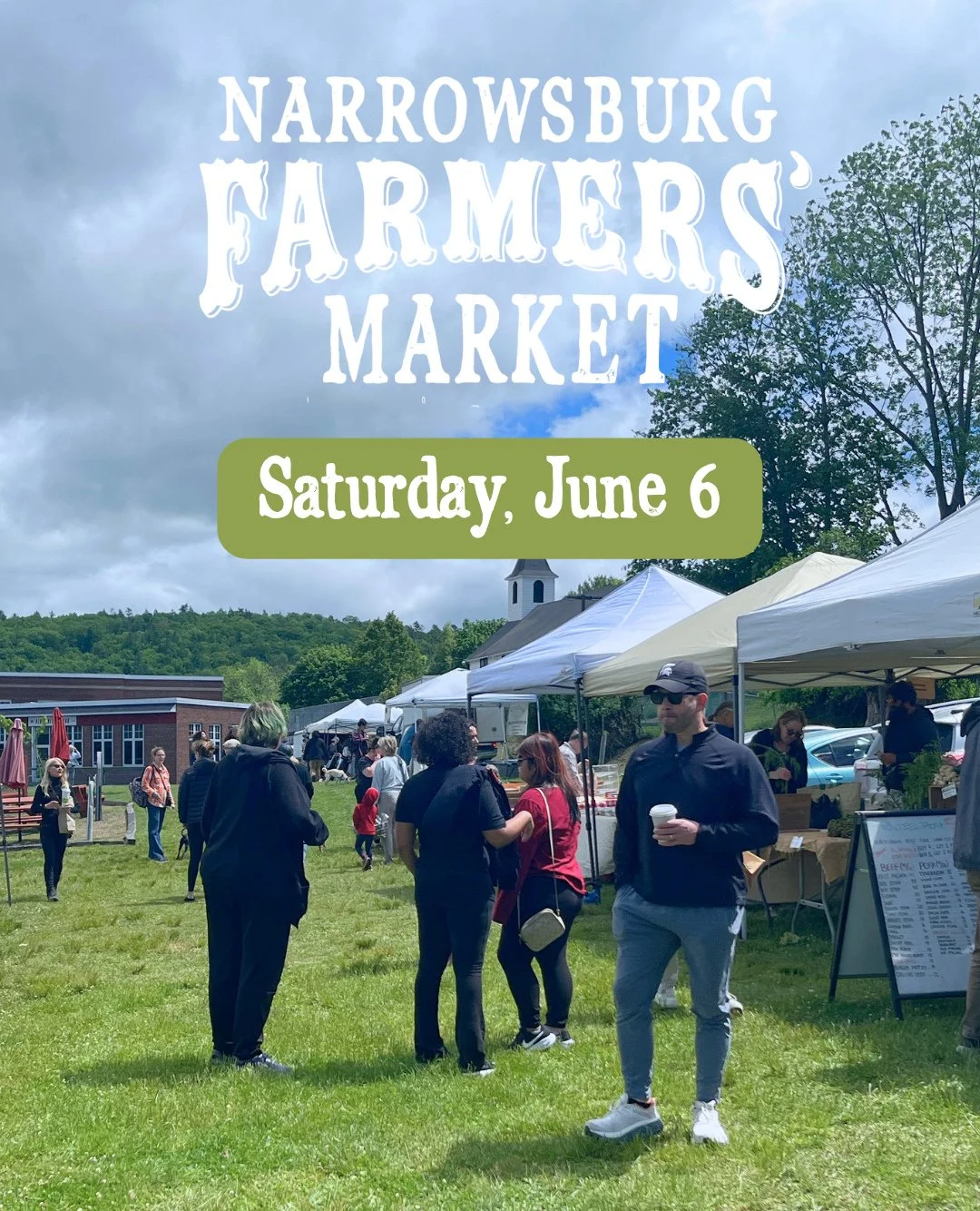 🌿 Join us this at the Narrowsburg Farmers&rsquo; Market this Saturday, June 6, from 10am&ndash;1pm for another beautiful market day filled with local food, handmade goods, live music, and community connections.⁠
⁠
🎶 This week's music: Rich Klein Mu