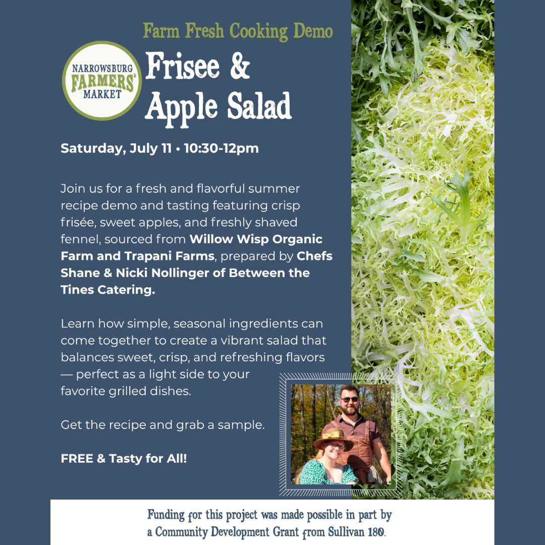 Cooking Demo: Frisee &amp; Apple Salad
