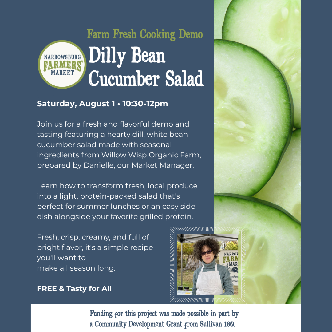 Cooking Demo: Dilly Bean Cucumber Salad