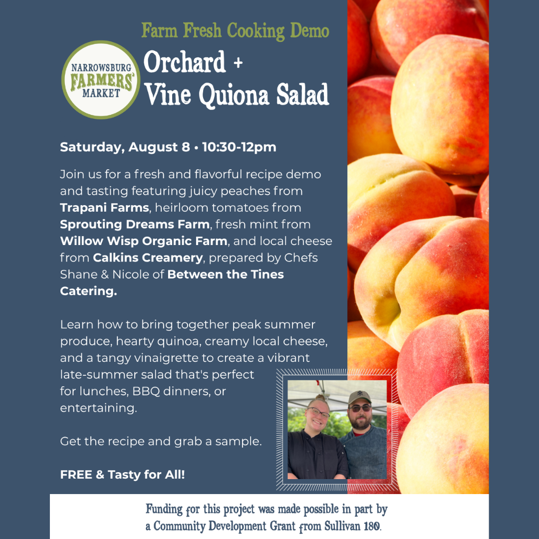 Cooking Demo: Orchard + Vine Quiona Salad