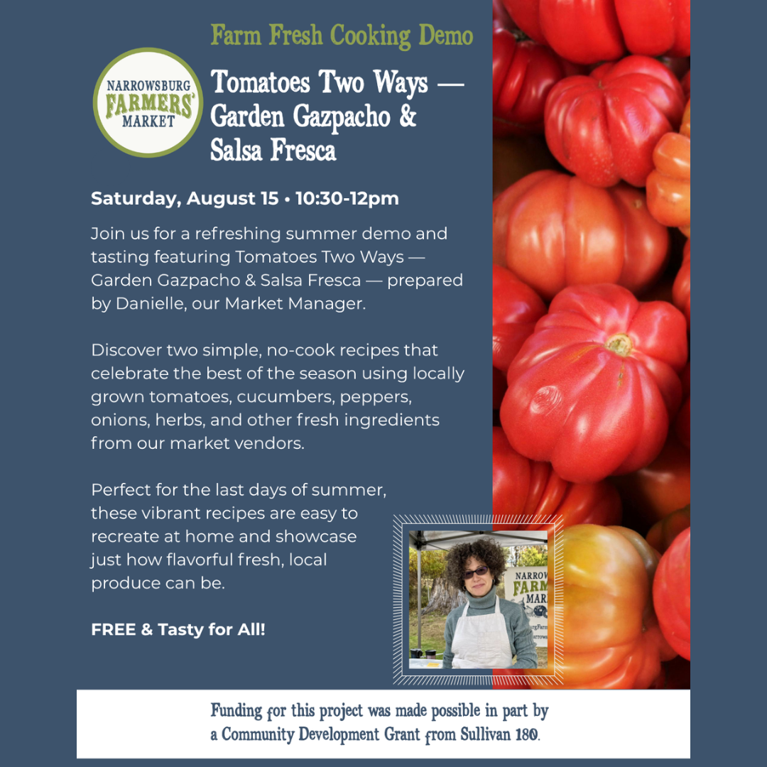 Cooking Demo: Tomatoes Two Ways