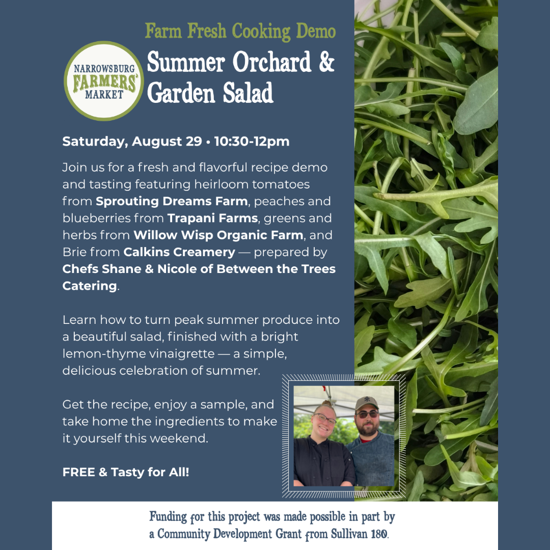 Cooking Demo: Summer Orchard &amp; Garden Salad