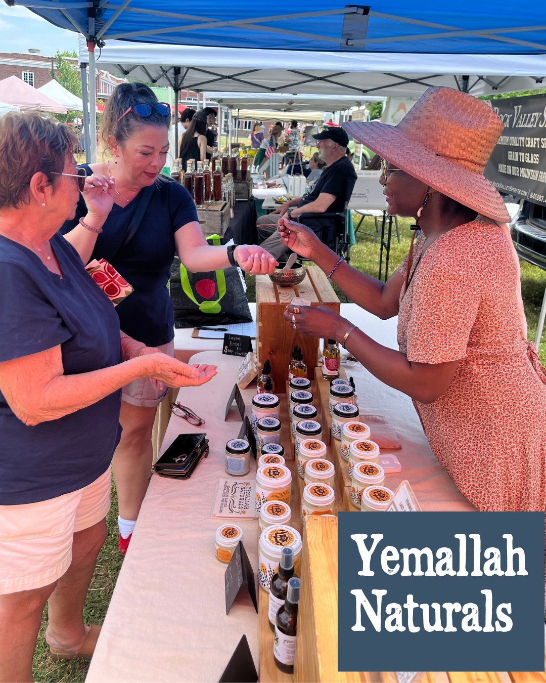 🌿 Vendor Spotlight: Yemallah Naturals⁠
⁠
There&rsquo;s something special about products that begin in the soil.⁠
⁠
@yemallahnaturals is an Aboriginal and Indigenous botanical wellness shoppe creating natural body and hair care, herbal teas, handmade