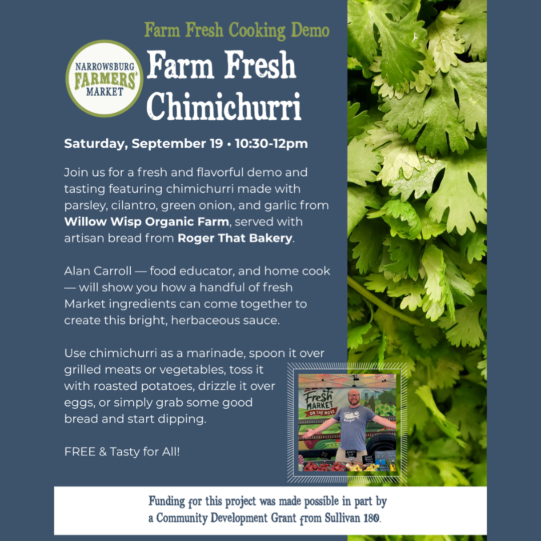 Cooking Demo: Farm Fresh Chimichurri