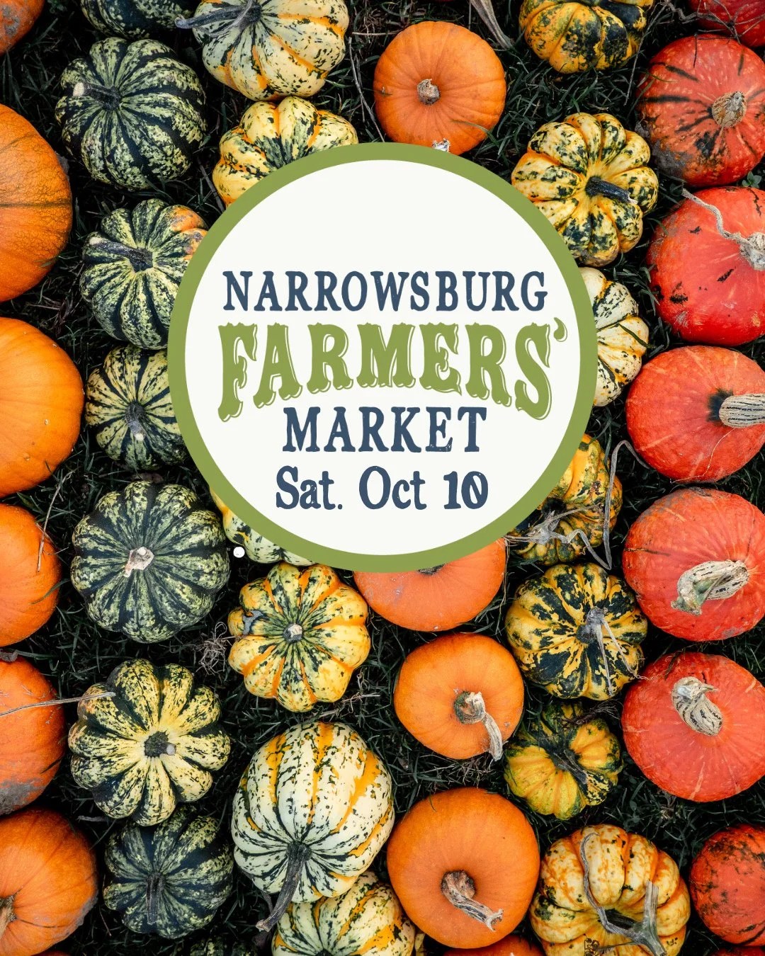 🍂 This Saturday, October 10 at the Narrowsburg Farmers&rsquo; Market⁠
10am&ndash;1pm | Rain or Shine | Behind the Narrowsburg Union⁠
⁠
It&rsquo;s a beautiful fall market this week, with good food and plenty to browse. ⁠
⁠
🛍️ THIS WEEK&rsquo;S VENDO