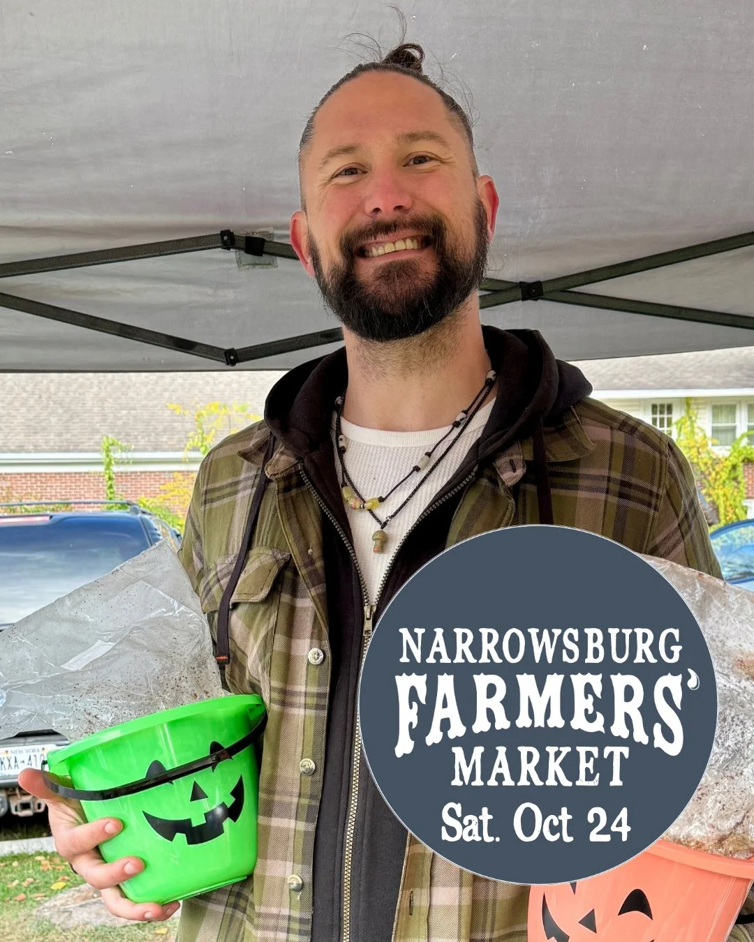 🍂 Come hang out at the Narrowsburg Farmers&rsquo; Market this Saturday, October 24! We&rsquo;ve got a little something extra going on this week ❤️⁠
⁠
🍄 FUNKY MUSHROOM BUCKETS⁠
Lordville Farms is bringing Halloween Front Porch Grow Kits! Grow your o