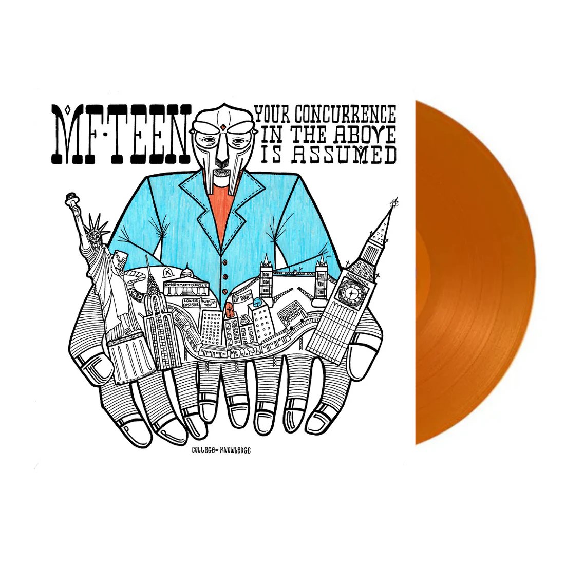 MF TEEN - Your Concurrence in the Above is Assumed (Opaque Orange Coloured Vinyl)