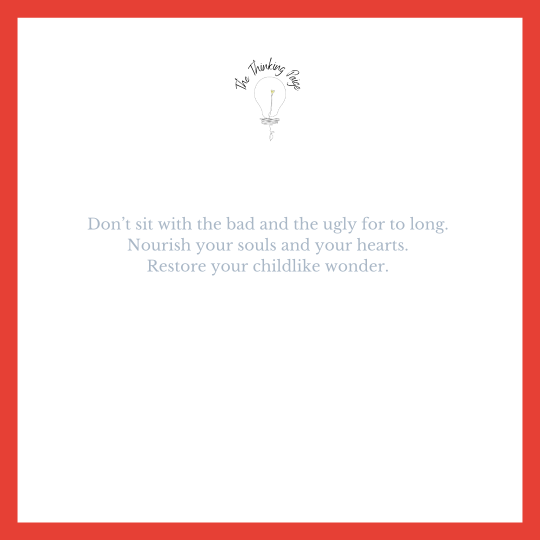 May We Never Lose Our Wonder