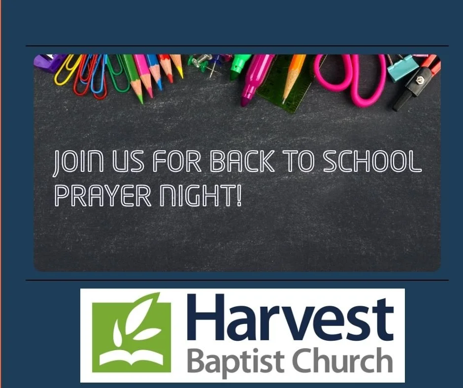 Back to School Prayer Night