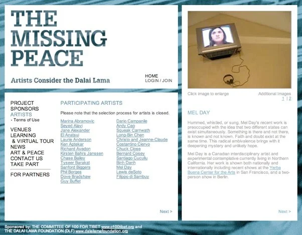 The Missing Peace: Artists Consider the Dalai Lama