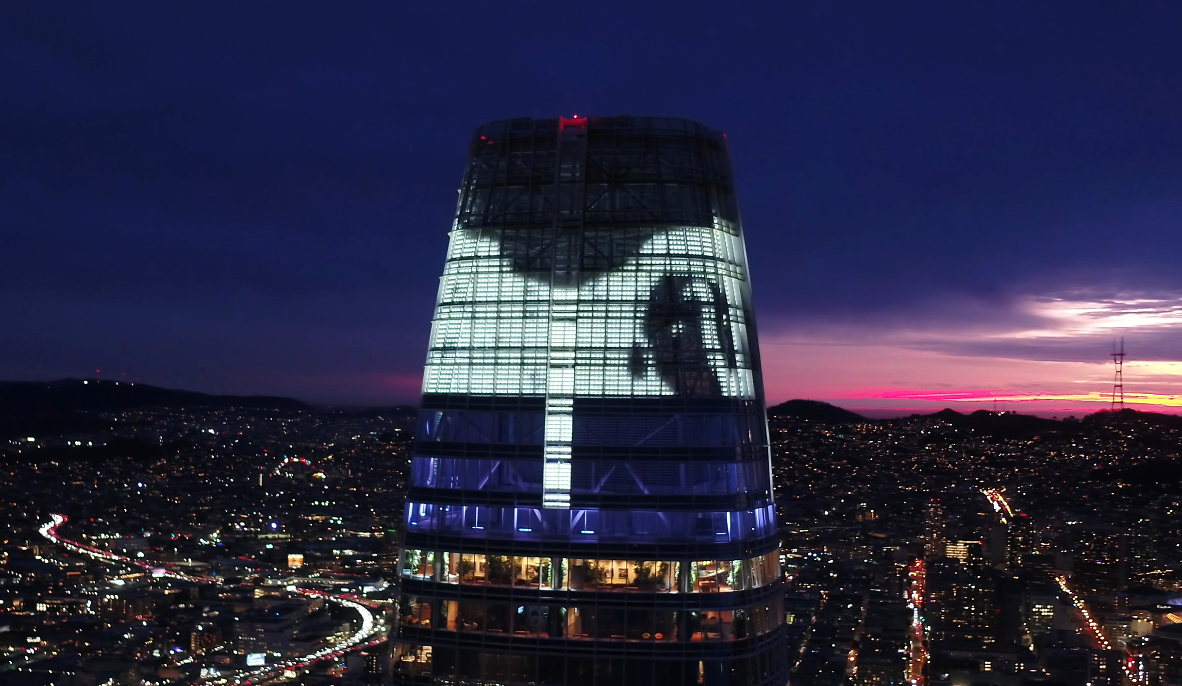 SLOP, Salesforce Tower Midnight Artist Series