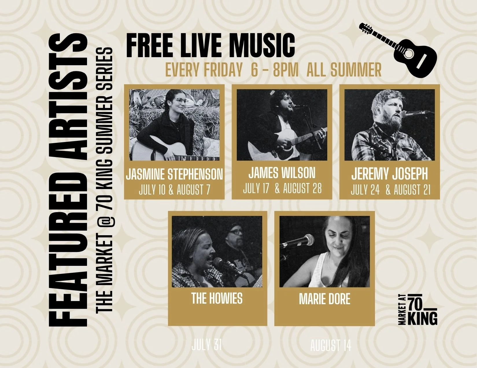 Summer Fridays - free live music