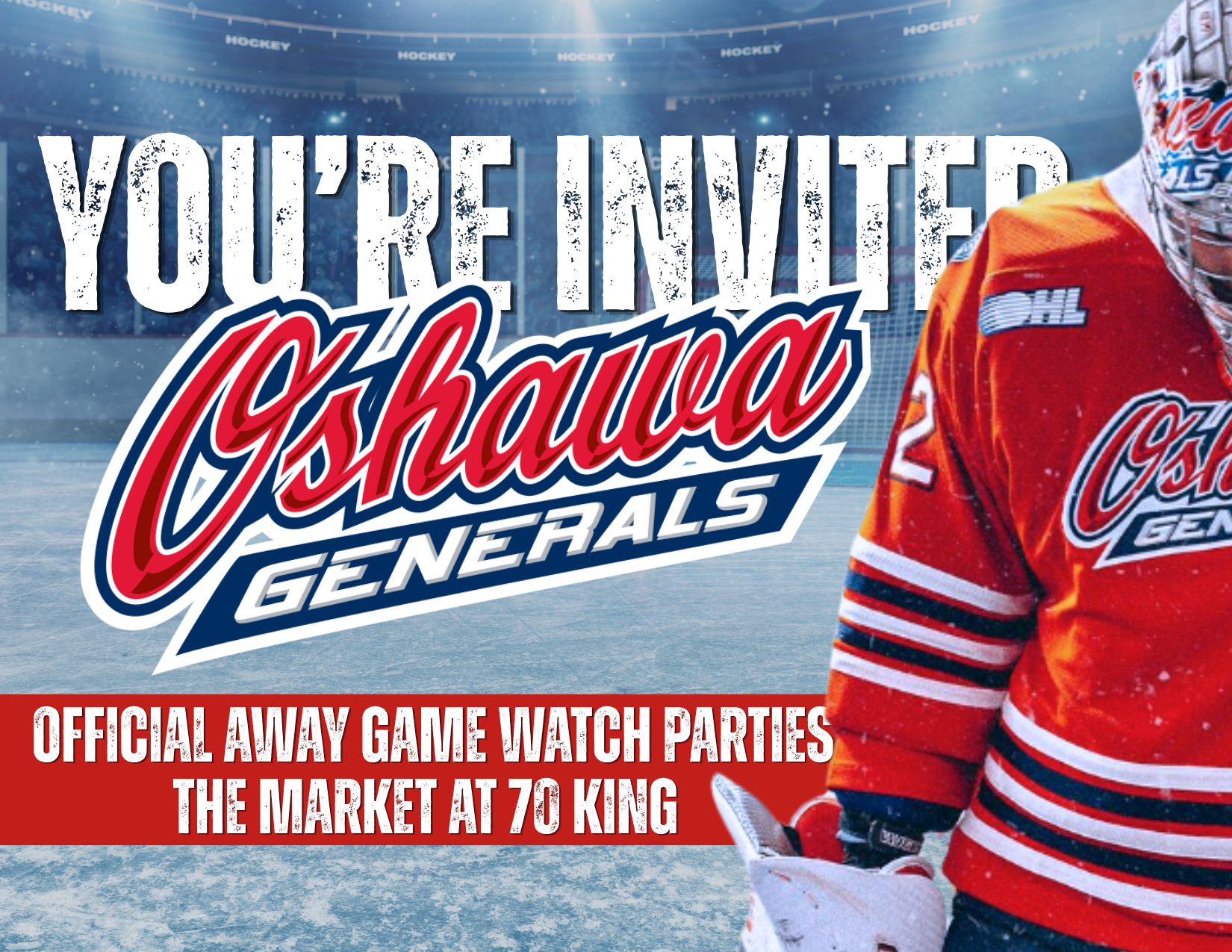 Official Oshawa Generals Away Game Watch Parties