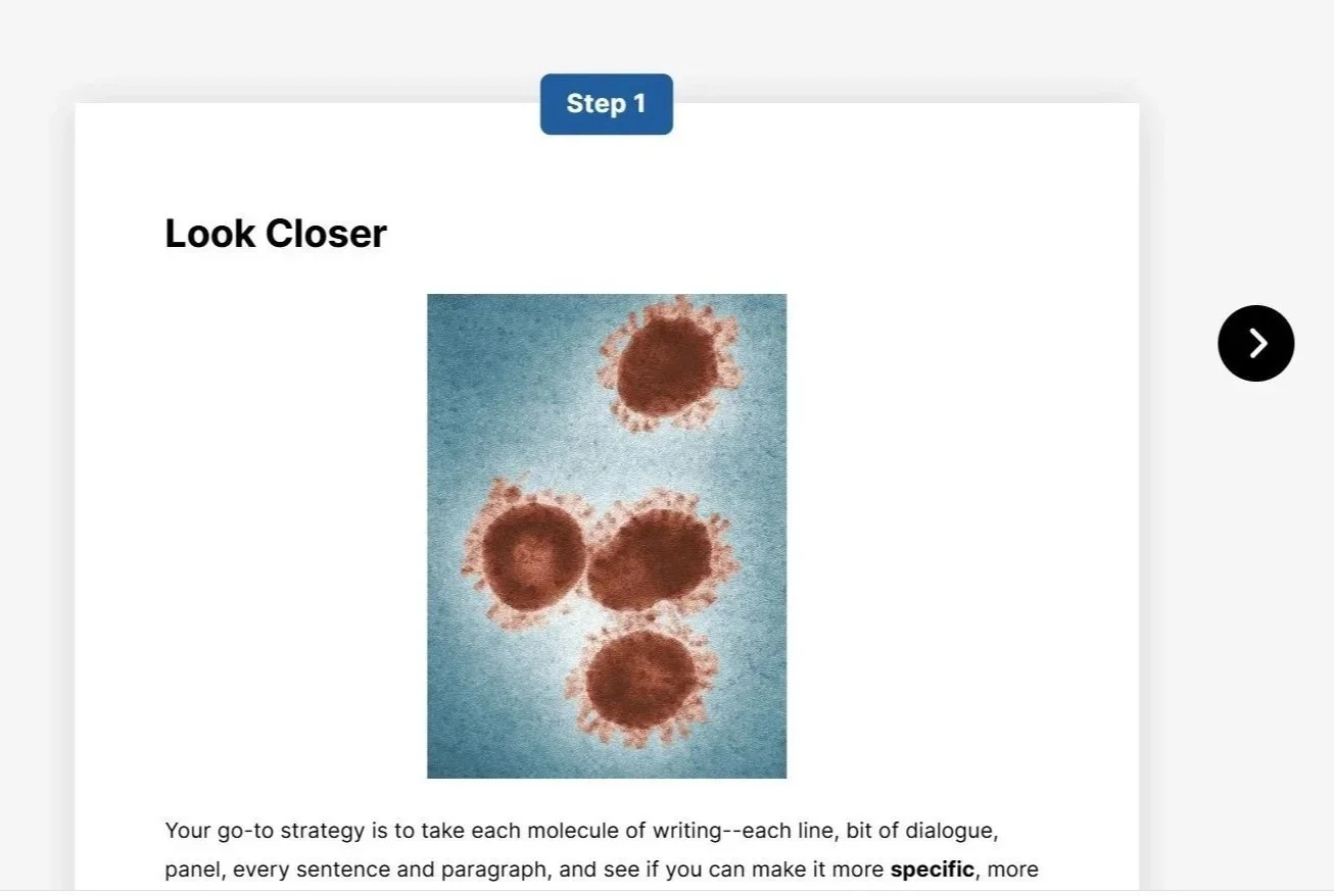 Image of cells on microscope slide.