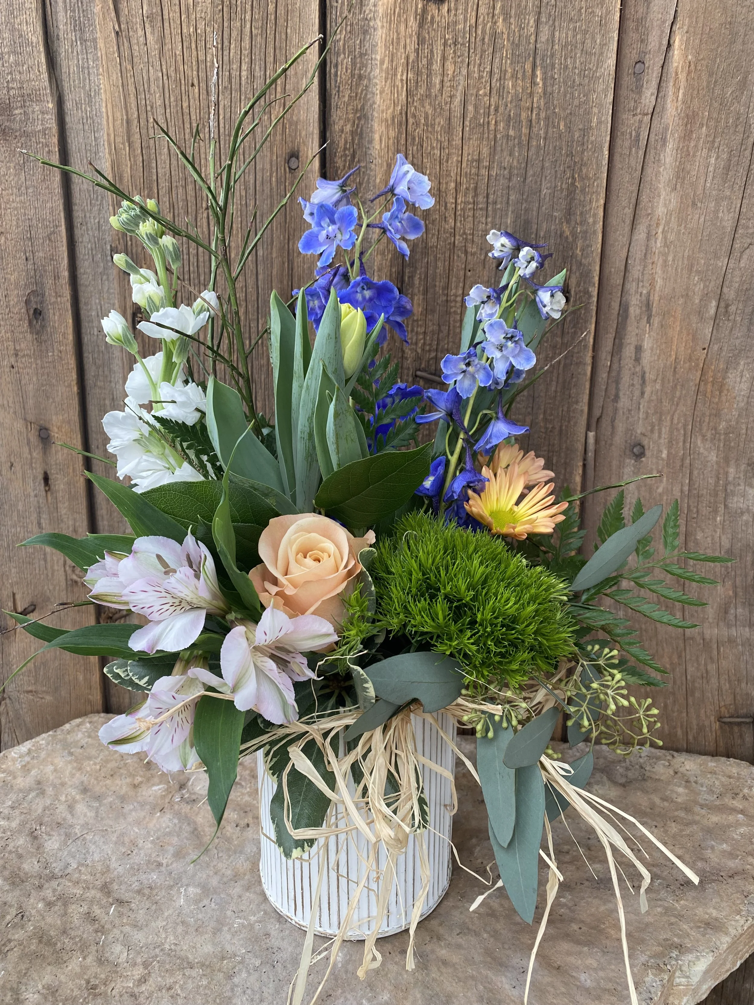 Textural Garden Arrangement