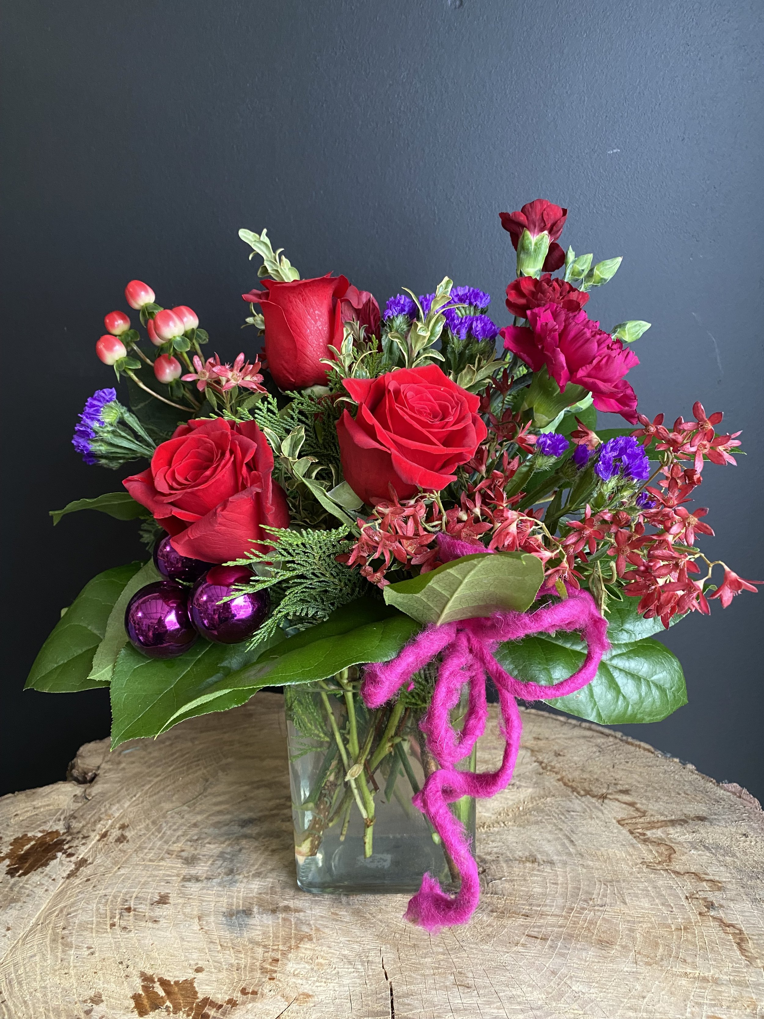 Holiday Jewel-toned Bouquet