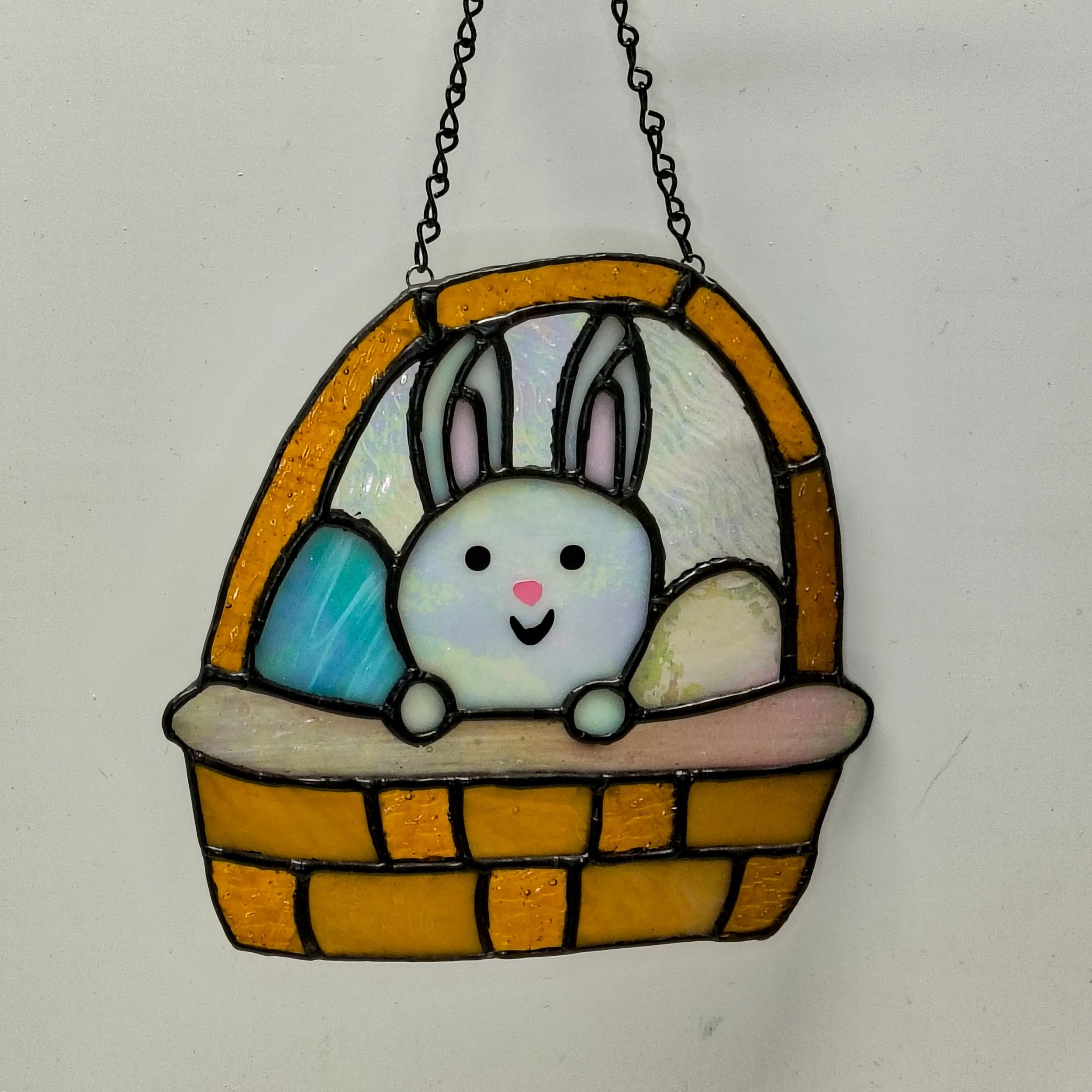 Stained Glass Easter Basket