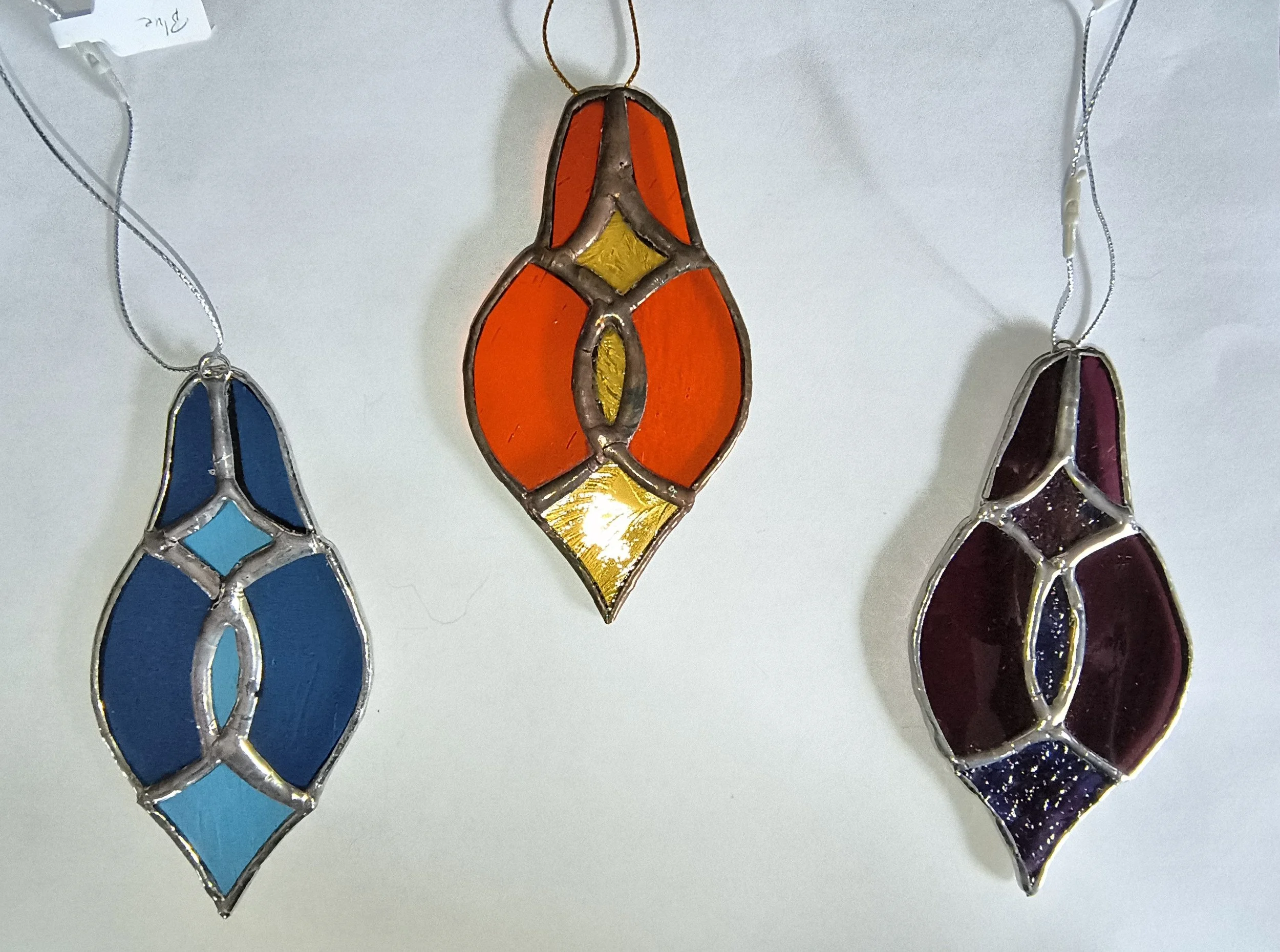 Tear Drop Style Christmas Ornament