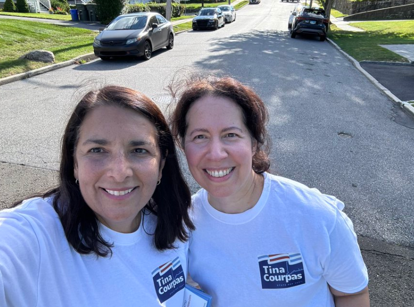 "DALTON: More Dishonest Attacks by Khanna. Tina Courpas is Pro-Choice."
