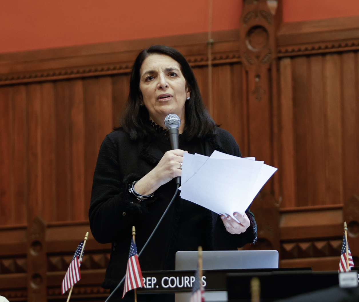 Courpas Raises Issues of Constitutional Vote on the House Floor