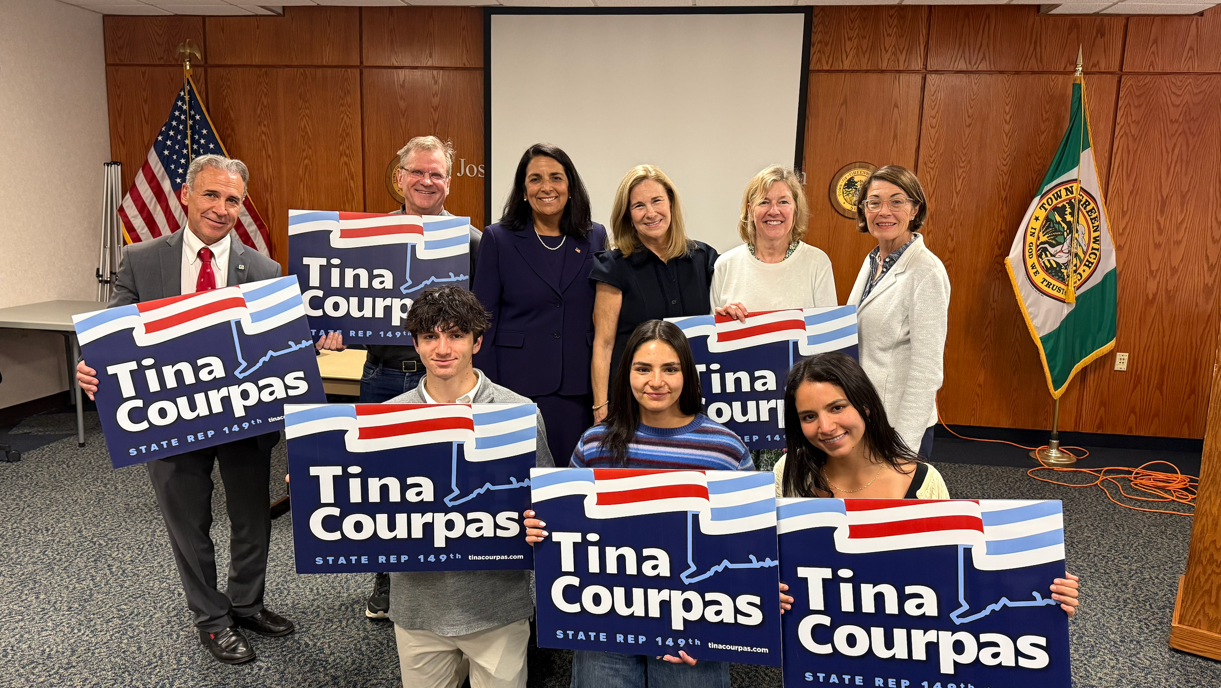 “Tina Courpas Receives Unanimous Support from Local Republicans for Second Term Representing 149th District”